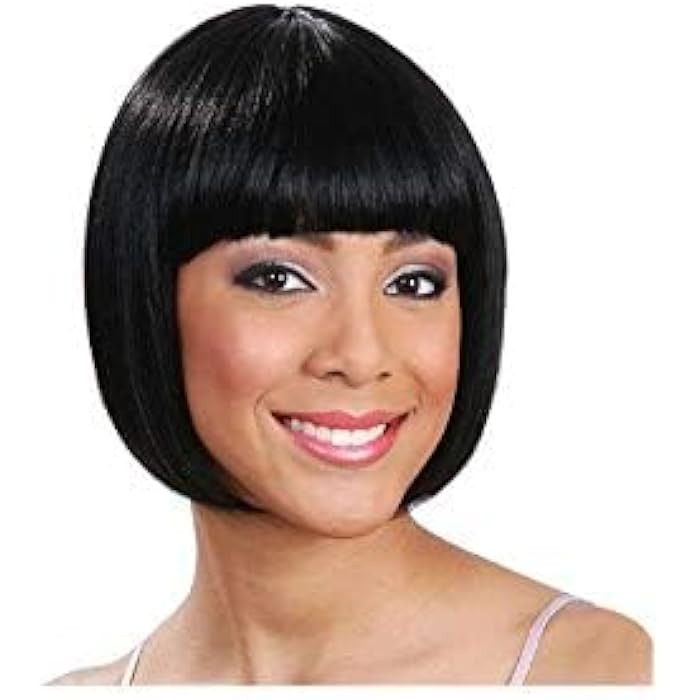 DILLARDS Women's Hair Wig Temperament Bob Style Short Bangs Hair Accessory - Image 3